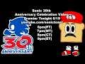 Sonic 30th Anniversary Video coming tonight!