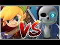 Super Smash Bros Ultimate Toon Link vs Sans