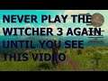 The Witcher 3 ,You Must See This Video Before You Play The Witcher 3 Again