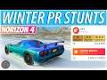 TOFT Speed Zone WINTER Guide Forza Horizon 4 Series 30 Winter Festival Playlist PR Stunts + Tunes