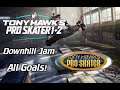 Tony Hawk's Pro Skater 1+2 | Downhill Jam - All Goals! (THPS)