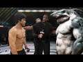 UFC 4 | Bruce Lee vs. King Shark (EA Sports UFC 4)