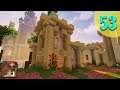 Villagers and Sandcastles! | Vanilla Minecraft 1.14.3 Let's Build [Episode 53]