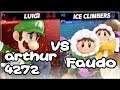 A REVANCHE - Luigi (arthur4272) VS Ice Climbers (Faudö) - SUPER SMASH BROS. ULTIMATE