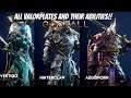 ALL VALORPLATES IN GODFALL HOW TO GET THEM AND THEIR ABILITIES!! || GODFALL!
