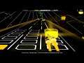 Audiosurf - Daft Punk Derezzed from Tron Legacy Remix by The Glitch Mob (no grey blocks hit)
