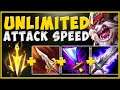 BREAKING THE ATTACK SPEED CAP! LETHAL TEMPO KLED IS TRULY ABSURD! KLED SEASON 10 - League of Legends