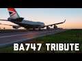 British Airways 747 Tribute