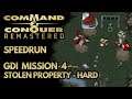 Command & Conquer Remastered Speedrun (Hard) - GDI Mission 4 - Stolen Property