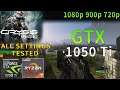 Crysis Remastered | GTX 1050 Ti | ALL Settings Tested | 1080p 900p 720p
