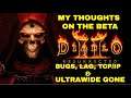 Diablo 2 Resurrected Beta - My thoughts on the Beta - Lets talk bugs, lag, TCP/IP and ultrawide