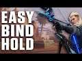 EASIEST Way To Hold A Site Bind - Valorant Guide