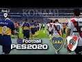 eFootball PES 2020 BOCA JRS vs RIVER PLATE 🏟️ BOMBONERA (Relatos De Paoli)