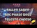 Fallen Saber Arc Phase Boss Cheese - Telesto Glitch - No Wipe Cheese