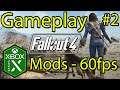 Fallout 4 Xbox Series X Gameplay Mods 60fps Hot Spring & Heist