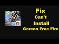 Fix Can't Install Garena Free Fire Error On Google Play Store in Android | Solve Can't Download