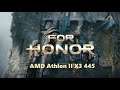 For Honor (Benchmark). FPS Test AMD Athlon II X3 445 (NVIDIA GeForce GTX 1050)