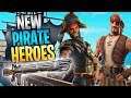 FORTNITE - 2 New Pirate Heroes And Bundlebuss Returning! Homebase Status Report Details