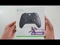 Fortnite Battle Royale "Dark Vertex" Special Edition Xbox One Wireless Controller ASMR Unboxing