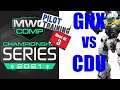 GNX vs CDU "Top Team vs Worst Team FUN MWO COMP practice" MechWarrior Online