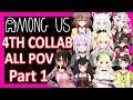 【Hololive】Among Us: 4th JP Collaboration (Part 1)【All POV】【Eng Sub】