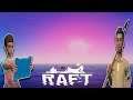 I Don't Like The Look In The Shark's Eyes | Raft Gameplay