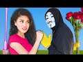 I Find Secret CRUSH Mystery Hacker! Spending 24 Hours on Romantic Scavenger Hunt for Treasure Chests