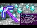 MAX Level Fortune 32767 Pickaxe in Minecraft! (Max Level Enchantments)
