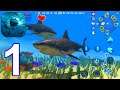 Megalodon Simulator - Gameplay Walkthrough Part 1 (Android, iOS Game)