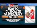 NBA 2K22 CUSTOMIZING GATORADE Gx BOTTLE IN MyCAREER