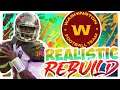 Rebuilding The Washington Football Team - Madden 21 Realistic Rebuild