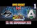 Secret vs Alliance Game 1 | Bo3 | Upper Bracket ESL One Birmingham 2020 | DOTA 2 LIVE