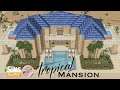 Sims FreePlay 🏝🗺🏛| Tropical Mansion + Live Build | 🛠 By Joy.