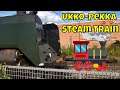 Steam Train (Steam Locomotive Ukko-Pekka Höyryveturi 1009 by Lokomo 1948)