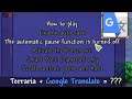 [voiced] Terraria + Google Translate = total calamity