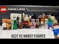 Top worst and best Lego Minecraft figure