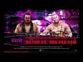 WWE 2K19 RVD VS Rhyno 1 VS 1 Steel Cage Match ECW Title '01