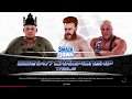 WWE 2K20 Kurt Angle VS Sheamus,Baron Corbin Triple Threat Tables Match WWE 24/7 Title