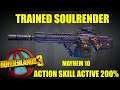 BL3 - LVL 65 - Trained Soulrender - None Element - A.S.A 200% Dmg   Mayhem 10
