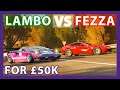 Budget Lamborghini vs Ferrari | £50k Auction House Challenge | Forza Horizon 4