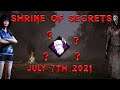 Dead by daylight - What's in the Shrine of Secrets?? - JULY 7TH Reset 2021 (DBD)