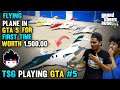 FLYING PLANE IN GTA5 FOR THE FIRST TIME WORTH 1,500,00 || GUN SMUGGLING GONE WRONG || REACTION EP.5