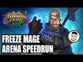 Freeze Mage Speedrun | Arena | Darkmoon Faire | Hearthstone