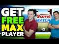 GET A MAX PLAYER FOR FREE in SCORE MATCH! (CRG CONTEST)/ Playing with RANDOM formations