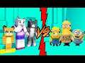 Monster School: Family Talking Tom vs Family Minion!  - Funny Animation