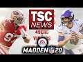 NFL Playoffs: Vikings vs. 49ers Madden NFL 20 Simulation
