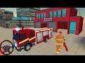 NY City FireFighter 2019 - Fire Truck Driver Rescues 3D - Android Gameplay #1