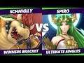 Smash Ultimate Tournament - Schnigily (Bowser) Vs. Spiro (Palutena) S@X 326 SSBU Winners Rd 3