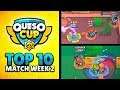 TOP 10 JUGADAS QUESO CUP BRAWL STARS | Team Queso