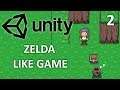 Unity Zelda-like Game #2 (Cutting Grass)